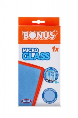 Ablaktörlő kendő, mikroszálas BONUS "MicroGLASS"