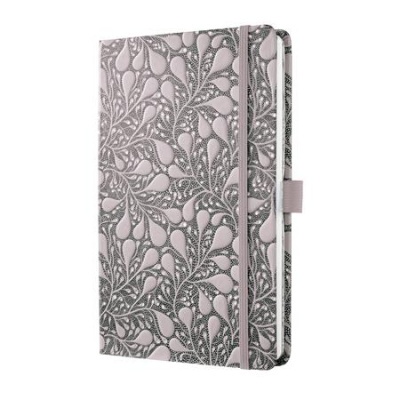 Jegyzetfüzet, exkluzív, A5, vonalas, 87 lap, keményfedeles, SIGEL "Jolie Enchanted Heart"