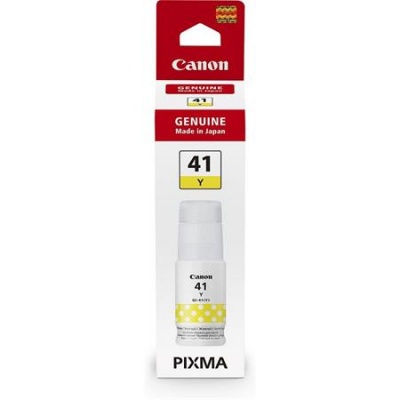 GI-41 Tinta Pixma G1420, G2420, G3420 nyomtatókhoz, CANON, sárga, 70 ml