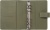 Kalendárium, gyűrűs, betétlapokkal, personal méret, FILOFAX "Camden", oliva
